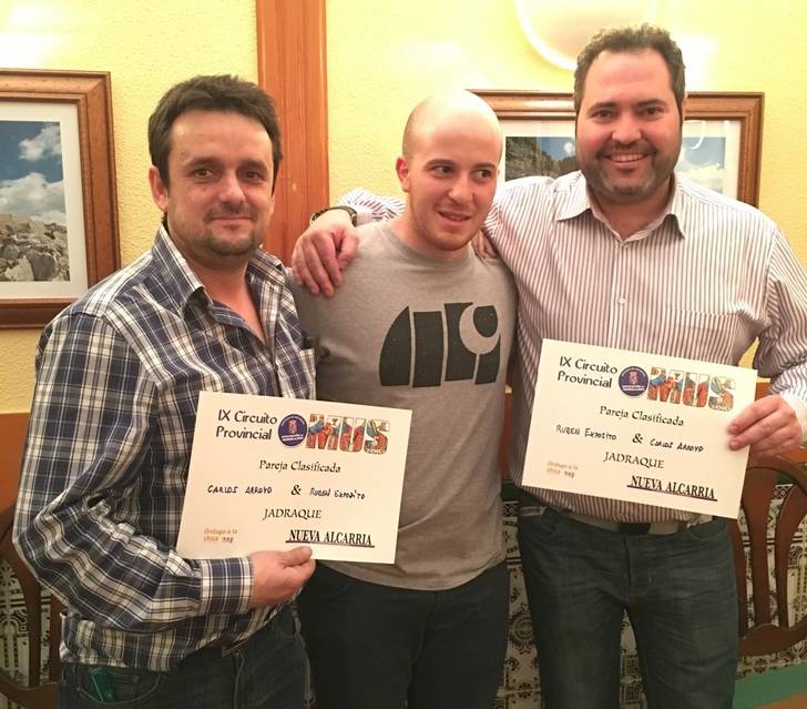 Carlos Arroyo y Rubén Expósito, vencedores en la Fase Local de Mus de Jadraque