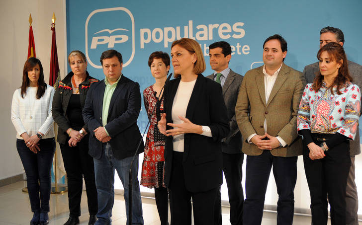 Cospedal lamenta que, en solo seis meses de Gobierno de PSOE-Podemos, volvamos a las andadas al incumplir el objetivo de déficit