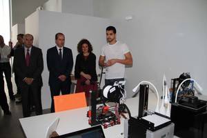 Inaugurada la nueva área de Coworking del Vivero de empresas de Almonacid