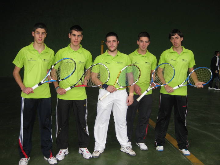 Excelente nivel en las las finales del Torneo de Copa de Primera y Segunda División de la Liga Provincial de Frontenis de Guadalajara