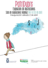 PatriDupre alegra el día a los visitantes del Centro Cultural de Valdeluz con sus ilustraciones