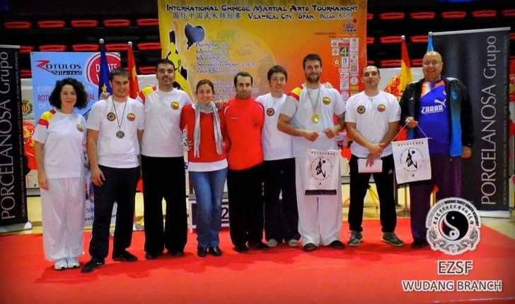 Los deportistas del Club de Tai Chi de Alovera brillaron en el II Open Internacional de Tui Shou