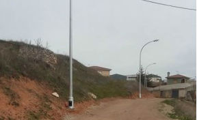 Mejorado el alumbrado público en la trasera de la calle Higueras de Jadraque