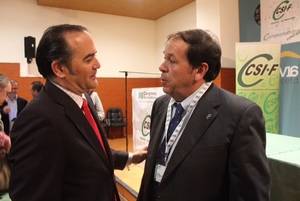 Gregorio destaca la profesionalidad de CSI-F CLM y el papel que desempeña en el buen funcionamiento de la administración