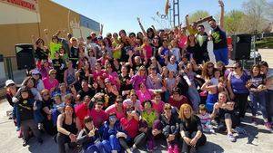 Más de 250 personas participaron en la jornada deportiva solidaria ‘Sonrisas para Javier’ en Alovera