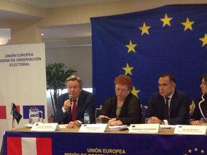 Luis de Grandes preside la Misión de Observación del Parlamento Europeo que viajó a Lima