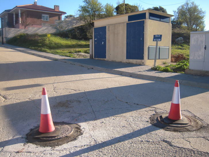 Esta semana se han iniciado las obras de reasfaltado en la urbanización San Bartolomé de Yebes
