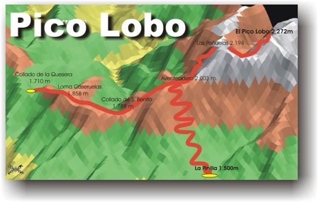 La Guardia Civil encuentra esta madrugada a un montañero perdido en el Pico del Lobo en Guadalajara