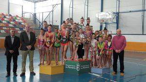 Alovera acogió la IV Fase del Circuito Provincial de Rítmica