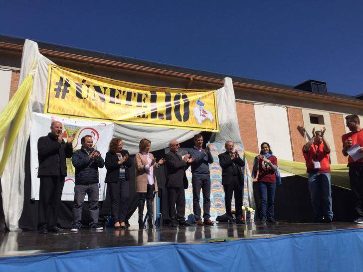 El alcalde de Guadalajara da la bienvenida a los participantes en el Encuentro de Jóvenes Cristianos de Castilla La Mancha