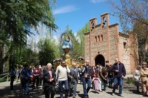 Yunquera de Henares y Heras de Ayuso hermanadas en torno a la Virgen de la Granja en la festividad de San Cleto