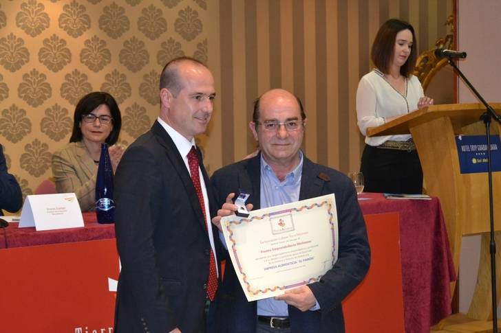 Alberto Rojo participa en la entrega de los VI Premios Emprendedores Molineses