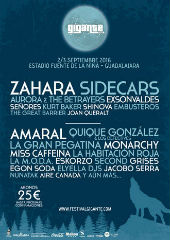 Zahara o Sidecars también estarán en el Festival Gigante de Guadalajara