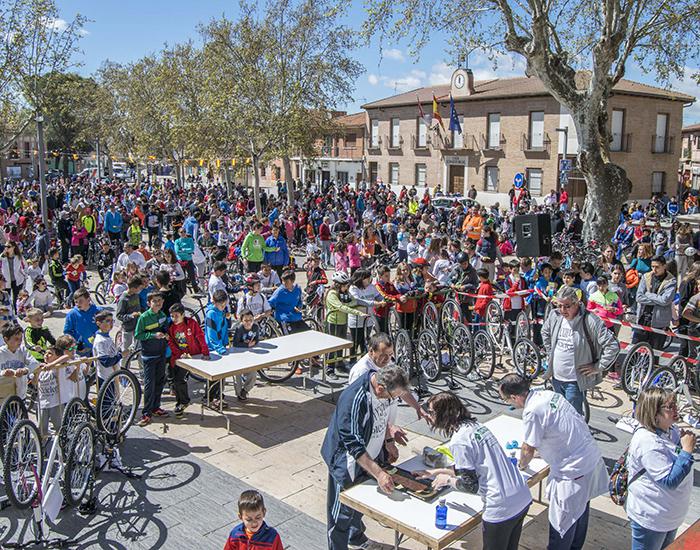 Fin de semana sobre ruedas en Marchamalo animado por las buenas temperaturas