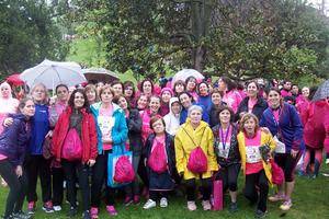 M&#225;s de cien mujeres de Brihuega se sumaron a la Marcha de la Mujer