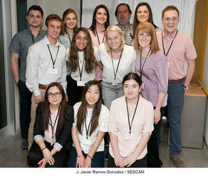 11 estudiantes de la Brigham Young University, de Utah, asisten como observadores a distintos servicios del Área Integrada de Guadalajara