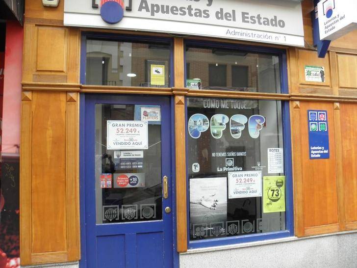 Uno de los tres premiados de España en la Bonoloto este sábado ha sido sellado en Guadalajara