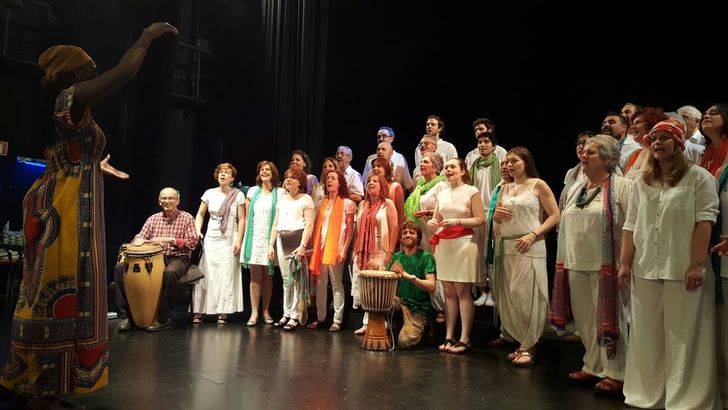 La música africana llegó al corazón de Cabanillas