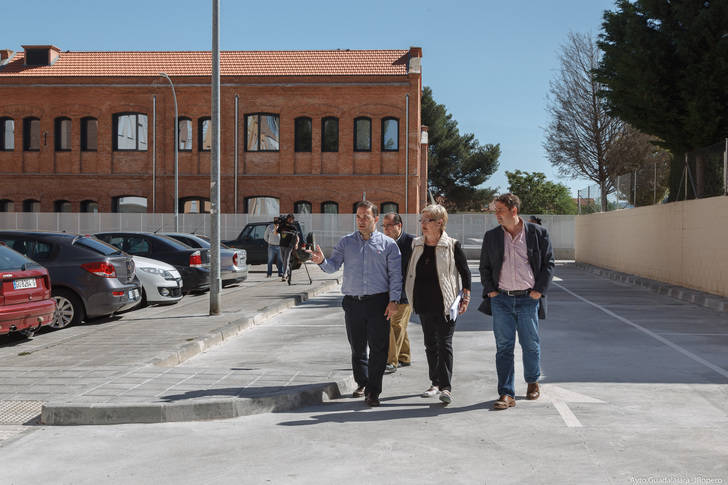 El Ayuntamiento de Guadalajara realiza una nueva mejora en el barrio de Los Manantiales
