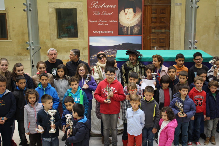 Brillante final en Pastrana del XI Circuito de Ajedrez promovido por Diputación