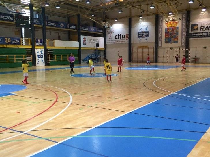 Gana el benjamín del FS Pozo de Guadalajara, mientras que alevín y cadete se quedan a las puertas de la victoria