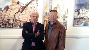Antonio Santos elige la Sala de Arte de Valdeluz para sacar a la luz por primera vez su obra pictórica