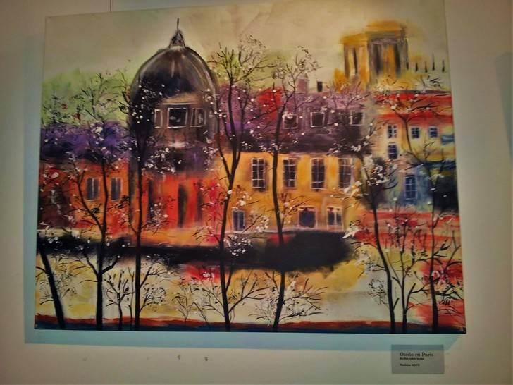 Antonio Santos elige la Sala de Arte de Valdeluz para sacar a la luz por primera vez su obra pictórica