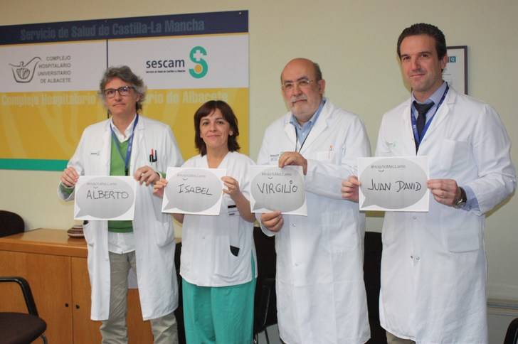 La Gerencia de Atención Integrada de Albacete, dependiente del Servicio de Salud de Castilla-La Mancha, ha presentado hoy la campaña #HolaYoMeLlamo