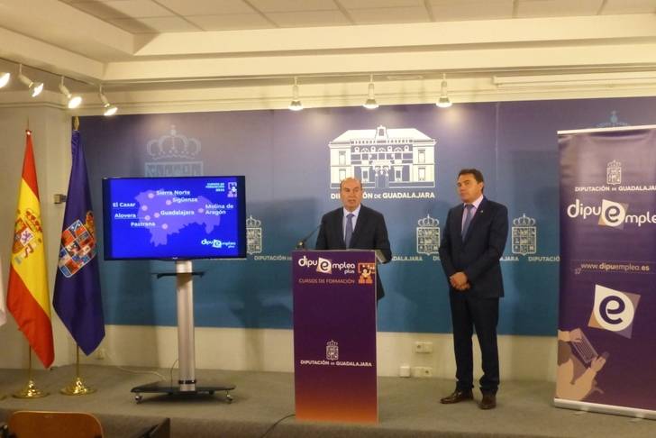 La Diputación ofrece 16 cursos de formación becados dentro del programa de empleo Dipuemplea Plus
