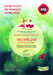 La fábrica de ISOVER, en Azuqueca de Henares, recibe el Diploma EDP por asignación de energía renovable