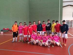 Victoria del benjamín de El Pozo Guadalajara en las fiestas de San Isidro en Santorcaz