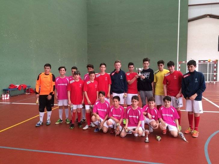 Victoria del benjamín de El Pozo Guadalajara en las fiestas de San Isidro en Santorcaz