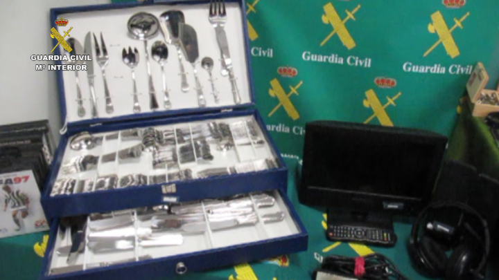 La Guardia Civil desarticula un grupo criminal organizado dedicado al robo en viviendas, establecimientos y vehículos en poblaciones del Corredor del Henares