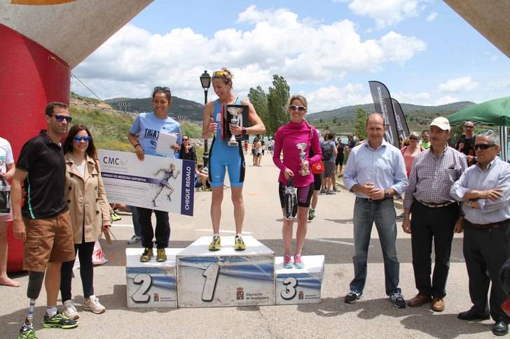 Javier Rosado vence en el I Acuatlón 'Dani Molina' de Pareja