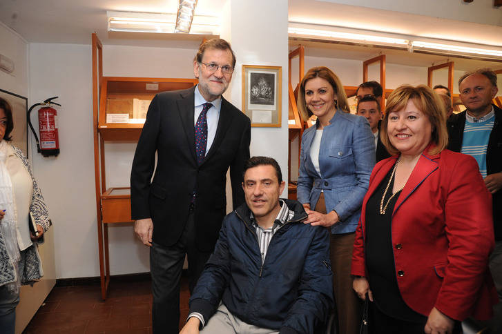 Rajoy vuelve a la región para poner en valor la educación y la lectura en el 400 aniversario del fallecimiento de Cervantes