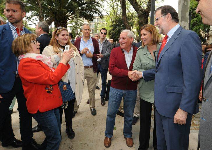 Rajoy desvela en Guadalajara cómo será su campaña electoral
