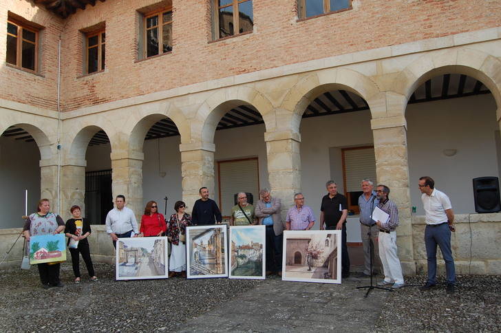 Cifuentes acogió el sábado 21 de mayo su XXI Certamen Internacional de Pintura Rápida