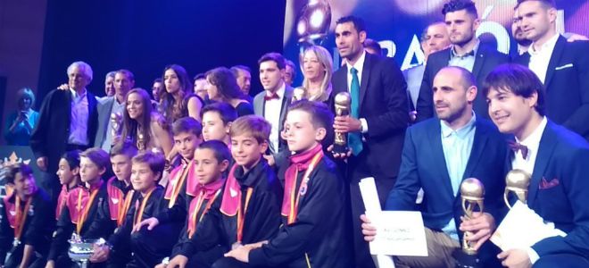 Homenaje a Xabi Cid en el fiesta del deporte de Castilla-La Mancha