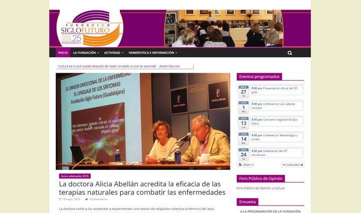La Fundación Siglo Futuro estrena nueva web