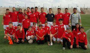 Empate a cuatro goles en un intenso partido en Dehesa Alta entre Quer y Horche