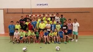 Gran acogida del I Campus de Sacedón de Fútbol Sala y Fútbol