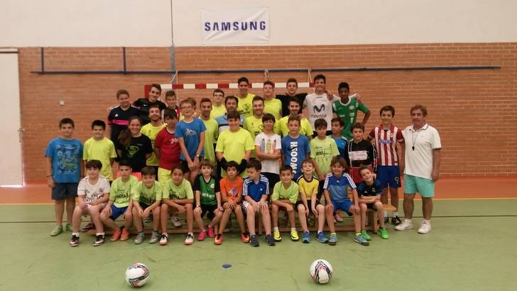 Gran acogida del I Campus de Sacedón de Fútbol Sala y Fútbol