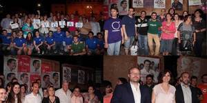 Arranca la campaña electoral con la tradicional pegada de carteles