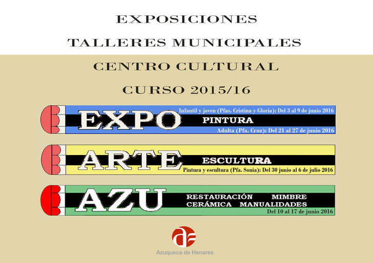 Exposiciones, Encuentros de Arte y el ciclo de Cine Verde y LGTB, propuestas culturales del fin de semana en Azuqueca