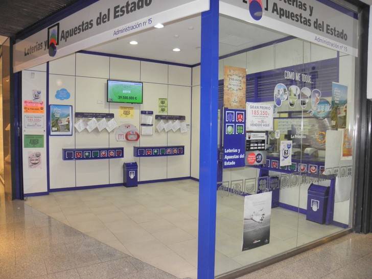 Un boleto de la bonoloto del 5+C sellado en el Ferial Plaza premiado con 185.350,55 euros