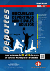 Del 13 al 30 de junio, se admiten inscripciones en la temporada deportiva de Azuqueca 2016/2017