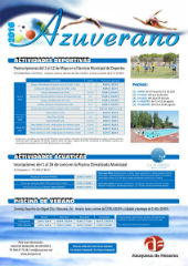 Las actividades acuáticas del Azuverano se pueden solicitar hasta el 26 de junio