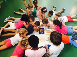 40 niños en la primera semana del Campamento Urbano de Verano de Cabanillas