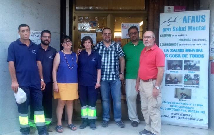 Trabajadores de Afaus Pro Salud Mental, ganadores de uno de los cinco Premios Integra 2016 de BBVA