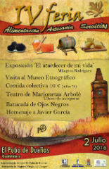 El Pobo de Dueñas celebra su IV Feria de Artesanía y Alimentación